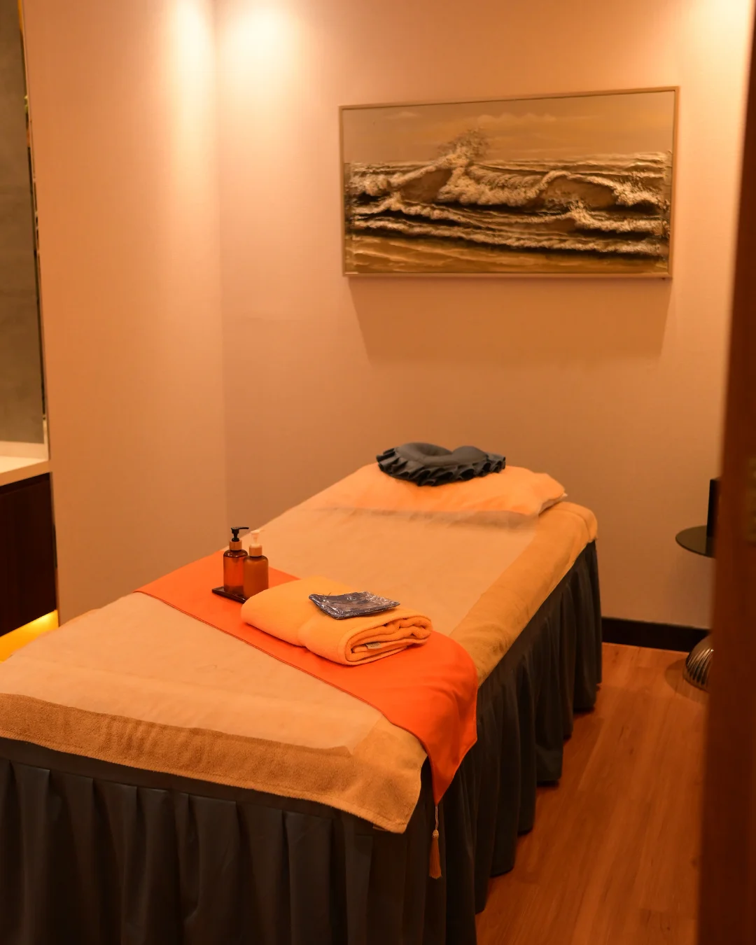 Hot stone massage